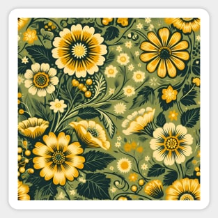 Yellow Flowers Sticker